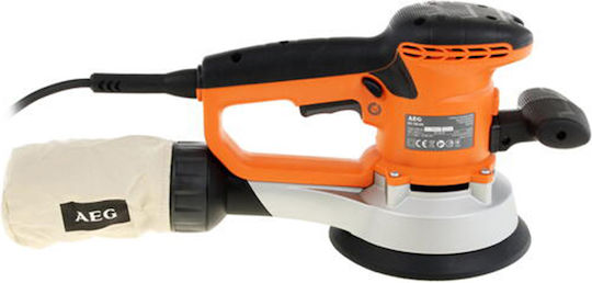 AEG Tools EX 150 ES Έκκεντρο Τριβείο Χούφτας 150mm Ρεύματος 440W με Ρύθμιση Ταχύτητας και με Σύστημα Αναρρόφησης