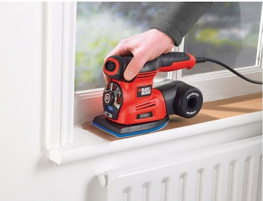 Black & Decker Πολυτριβείο Χούφτας 220W με Ρύθμιση Ταχύτητας και με Σύστημα Αναρρόφησης