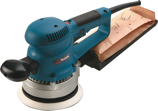 Makita BO6030JX Electric Eccentric Sander 150mm Electric 310W with Speed Control and with Suction System BO6030JX