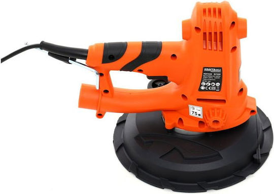 Kraft & Dele KD1539 Έκκεντρο Τριβείο 180mm Ρεύματος 1400W με Ρύθμιση Ταχύτητας και με Σύστημα Αναρρόφησης