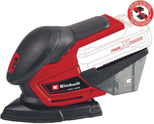 Einhell TE-OS 18/150 Li Πολυτριβείο Χούφτας 18V Solo με Σύστημα Αναρρόφησης