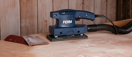 Ferm PSM1027 Пулсираща шкурка 135W със Система за Аспирация