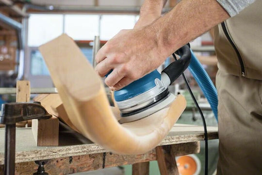 Bosch GET 55-125 Professional Έκκεντρο Τριβείο 125mm Ρεύματος 550W με Ρύθμιση Ταχύτητας και με Σύστημα Αναρρόφησης