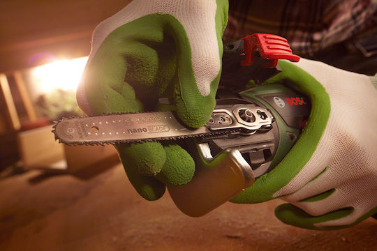 Bosch EasyCut Κλαδευτικό Αλυσοπρίονο Μπαταρίας 1x2.5Ah 12V 0.9kg με Λάμα 13cm