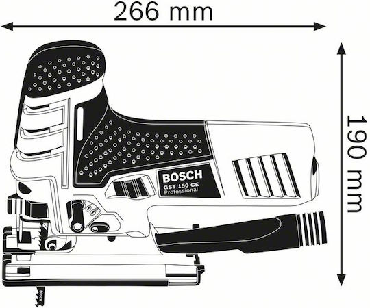 Bosch GST 150 CE Σέγα 780W