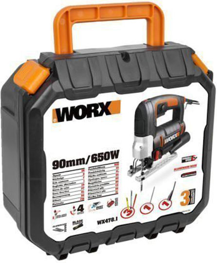 Worx WX478 Fierăstrău Reciprocant 650W
