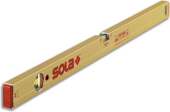 Sola AZ 100 Spirit Level Aluminum 100cm with 2 Eyes