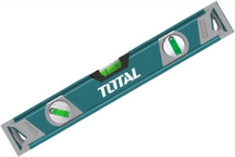 Total TMT2406 Spirit Level Aluminum 40cm with 3 Eyes