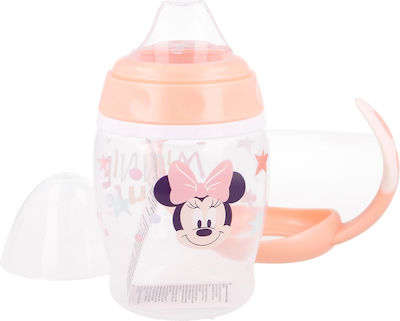 Stor Minnie Indigo Dream Educational Sippy Cup Silicone with Handles Orange for 10m+m+ 270ml 13126