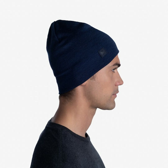 Beanie Ανδρικός Σκούφος Πλεκτός σε Navy Μπλε χρώμα