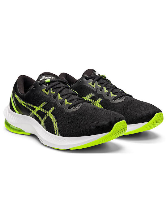 ASICS Gel-Pulse 13 Ανδρικά Αθλητικά Παπούτσια Running Black / Hazard Green