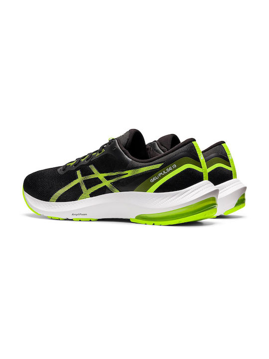 Gel-Pulse 13 Ανδρικά Αθλητικά Παπούτσια Running Black / Hazard Green
