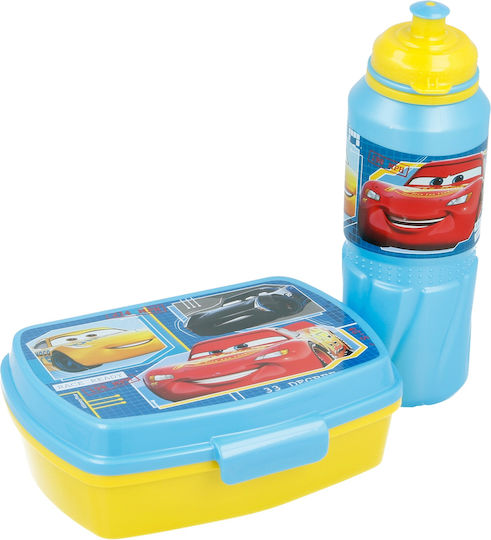 Stor Cars Σχολικό Τσαντάκι Φαγητού Ώμου 0.53lt Γαλάζιο