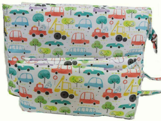 Decocraft Cars Crib Bumpers Classic Inside Multicolour 25x150cm