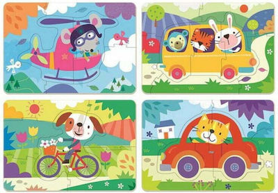 Kids Puzzle Τα Πρώτα Μου Οχήματα for 2++ Years 24pcs Educa