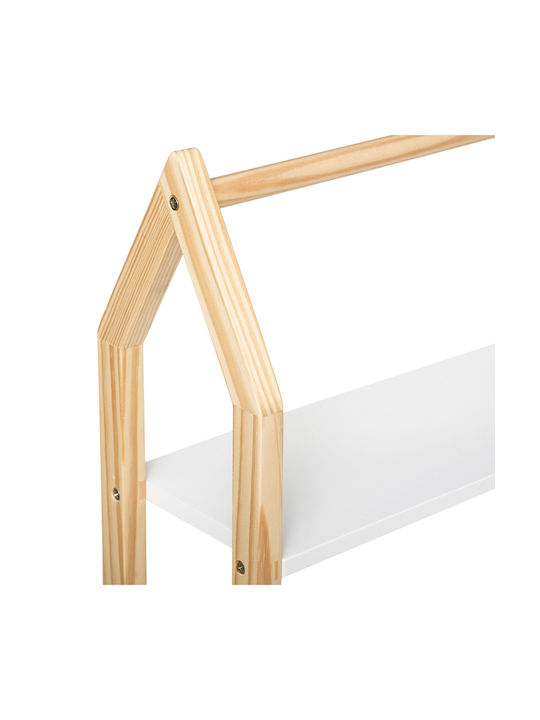 Παιδική Ραφιέρα Maison Τοίχου Λευκή 56x15x50.8εκ.