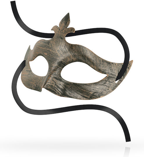 Ohmama BDSM Maske in Braun Farbe