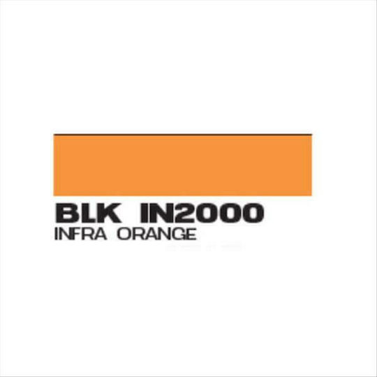 Montana Cans Σπρέι Βαφής BLK Infra με Ματ Εφέ Orange 400ml