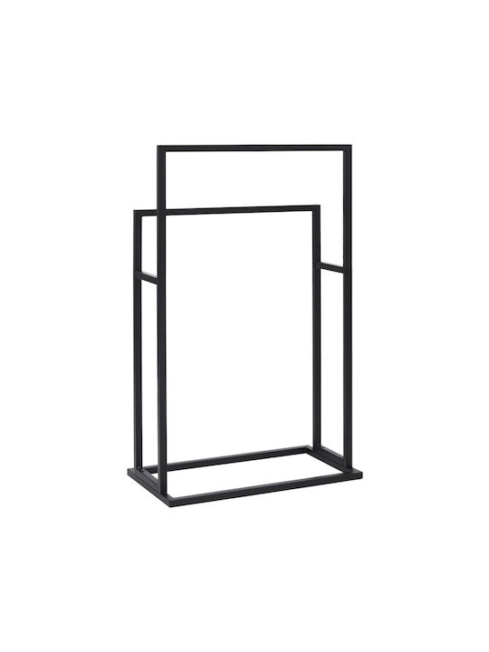 vidaXL Καλόγερος Μπάνιου Διπλός ​78.5x78.5cm Μαύρος