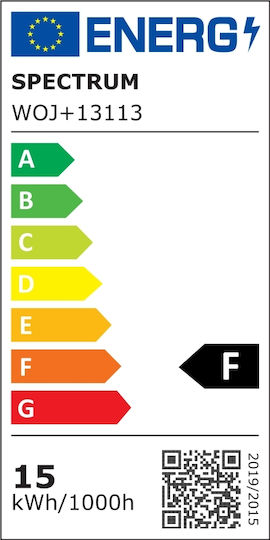 Spectrum LED Bulb 15W for Socket E27 Warm White 1500lm
