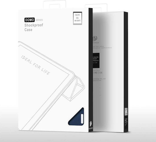 Dux Ducis Domo Flip Cover Μαύρη (Galaxy Tab A8)