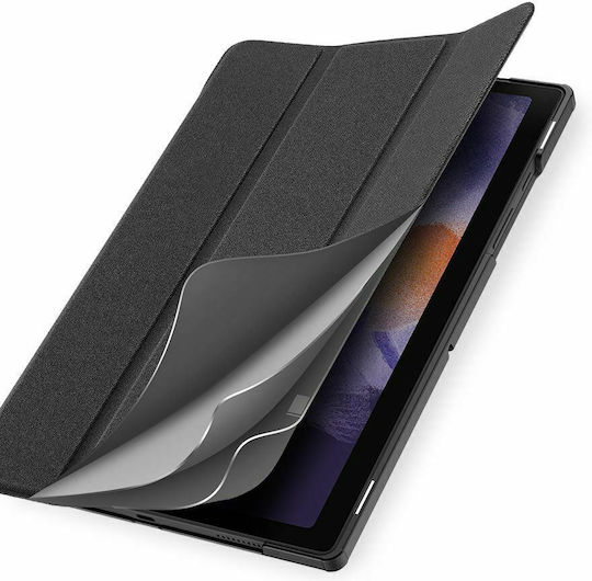 Dux Ducis Domo Flip Cover Μαύρη (Galaxy Tab A8)