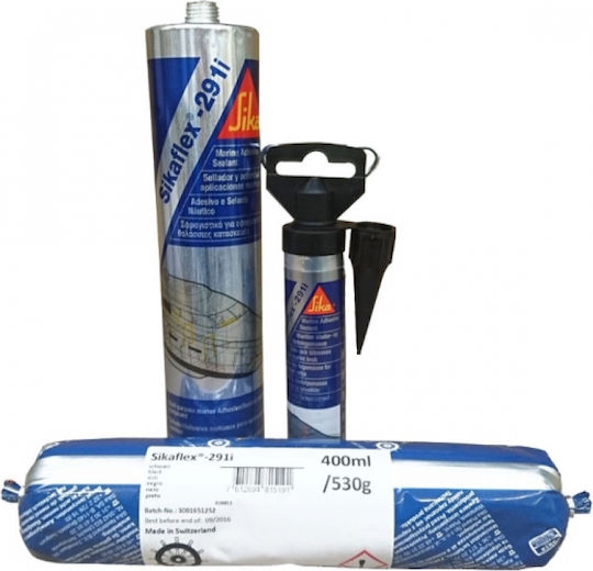 Sika Sikaflex 291i Σφραγιστική Σιλικόνη Πολυουρεθάνης Ξύλου Μαύρη 70ml