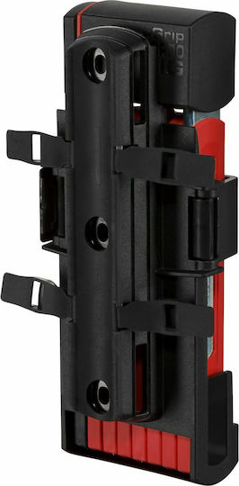 Abus Bordo Big uGrip mit Schlüssel Rot