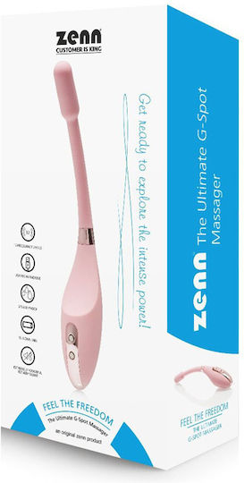 Zenn The Ultimate G-Spot Massager Mini Δονητής G-Spot 3cm Pink