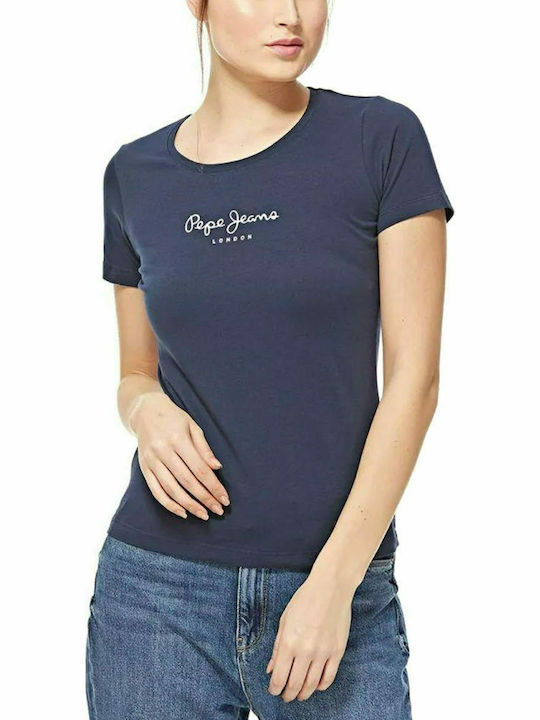 Virginia Bluza Damă Tricou Albastru Marin