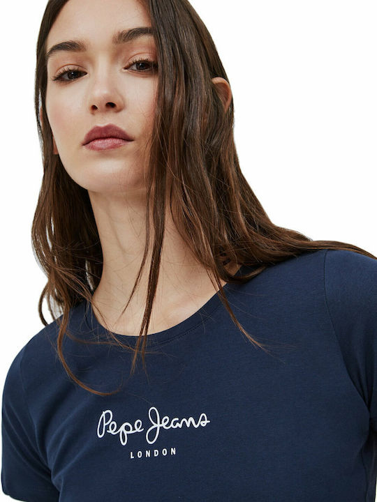 Virginia Bluza Damă Tricou Albastru Marin