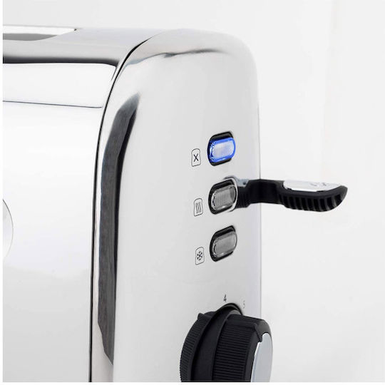 HKoenig Φρυγανιέρα 2 Θέσεων 1500W Inox