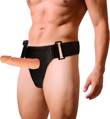 Harness Attraction Willian Strap-on Hollow Extender Vibrator 17cm