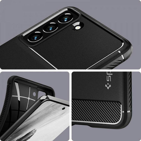 Spigen Rugged Armor Back Cover Σιλικόνης 2mm Matte Black (Galaxy S21 FE 5G)