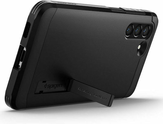 Spigen Tough Armor Back Cover Πλαστικό / Σιλικόνης 1.2mm Μαύρο (Galaxy S21 FE 5G)