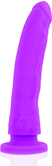 Delta Club Harness με Dildo 20cm σε χρώμα Purple