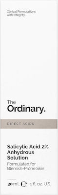 The Ordinary Detoxifying Face Serum Salicylic Acid 2% Anhydrous Solution Suitable for All Skin Types 30ml