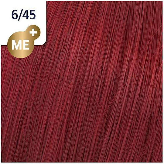 Wella Koleston Perfect Me+ Vibrant Reds Vopsea de Păr 6/45 Blond Închis Roșu Mahon 60ml