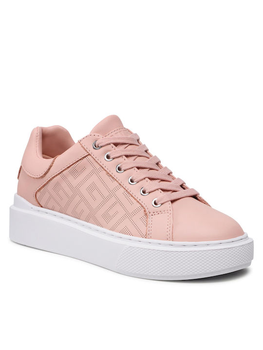Guess Γυναικεία Sneakers Ροζ