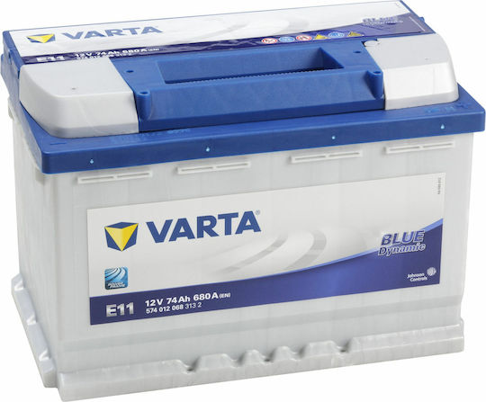 Varta Μπαταρία Αυτοκινήτου Dynamic Blue E11 με Χωρητικότητα 74Ah και CCA 680A