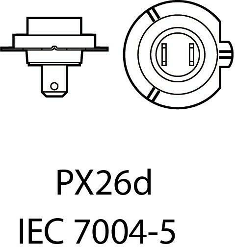 Einparts Λάμπες Αυτοκινήτου Flip Chip USA H7 LED 6000K Ψυχρό Λευκό 9-32V 34W 2τμχ