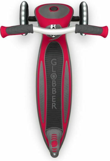 Globber Детски Скутер Сгъваемо Elite Master Lights 3 колела за 4+ Години Червен