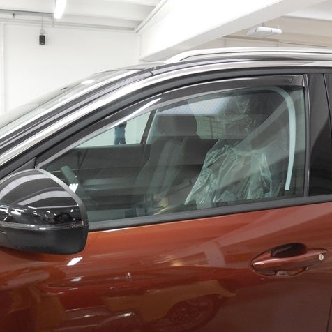 Farad Σετ Ανεμοθραύστες Μπροστινοί για Peugeot 3008 / 5008 2τμχ