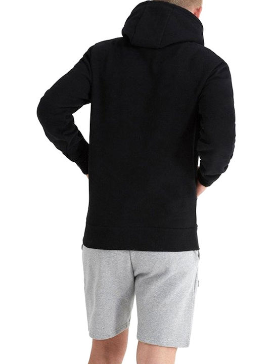 Gottero Sweatshirt mit Kapuze Schwarz