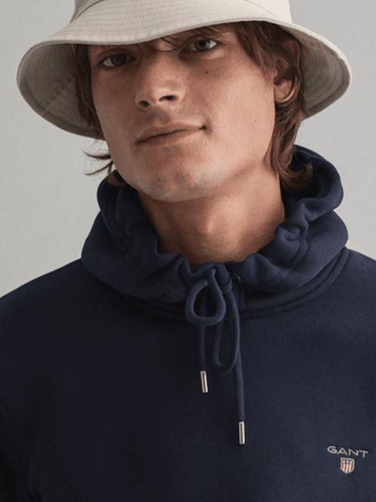 Sweatshirt with Hood Navy