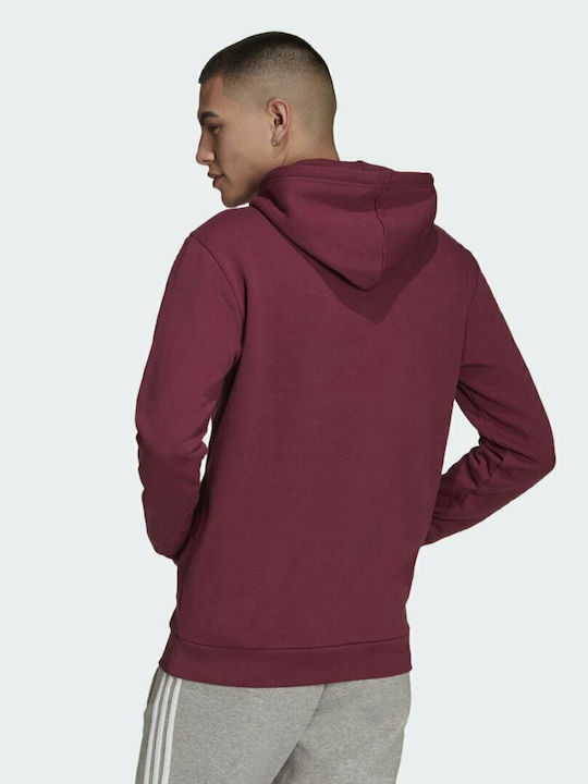 Adicolor Classics Trefoil Sweatshirt with Hood Burgundy