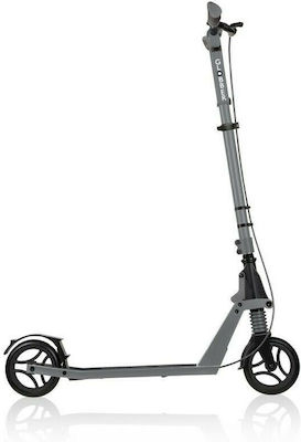 Globber Kids Scooter Foldable One K165 Deluxe 2-Wheel for 14+ Years Silver