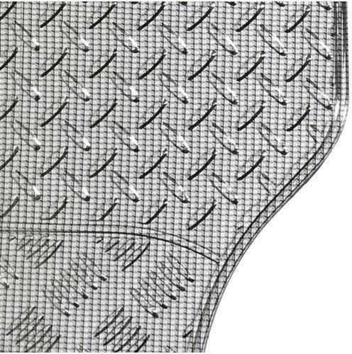 Lampa Satz Vorder- und Hintermatten Universal 4Stück aus Gummi Silber