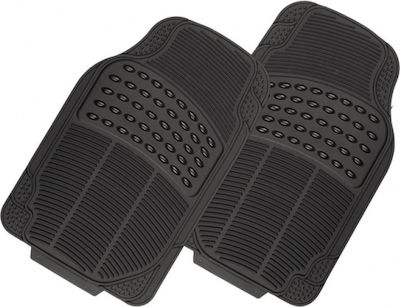 Auto Gs Front Mats Universal 2pcs from Rubber Black