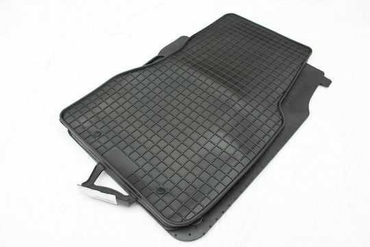 Petex Set of Front and Rear Mats 4pcs for Smart ForFour 2014 Black